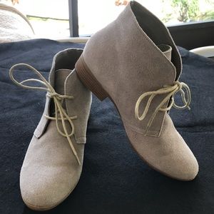 Mossimo Boot Shoes - Tan Suede - Sz 8